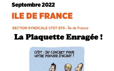 La Plaquette Enragée IDF septembre 2022