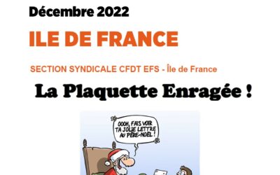 La Plaquette Enragée IDF décembre 2022