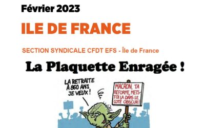 La Plaquette Enragée IDF février 2023